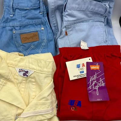 Levis White Tab Orange Tab Olympics & Wrangler Jeans Vintage