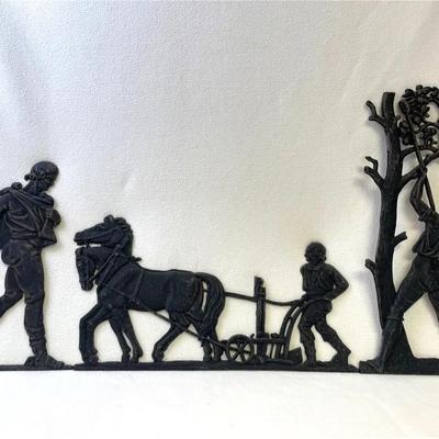 Cast Aluminum Silhouette Reproduction Of Robert Emil Designs 