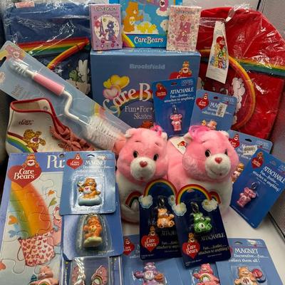 Care Bears & Cousins Collectibles Skates Bags Magnets Hair Ties