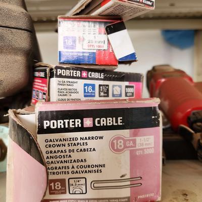 Porter Cable Tools, Nails, Senco Coil Nailer, Staples, Arrow Brand Tools