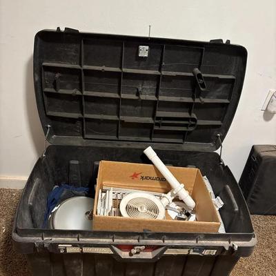 Contico 37” Work Bin With Bathroom Remodel Supplies