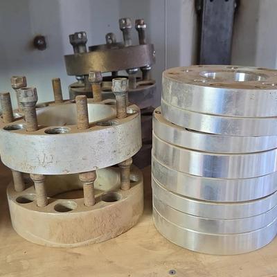 Automotive Wheel Spacers - High Strength Aircraft Aluminum Alloy, Improved Handling, Tire Balance