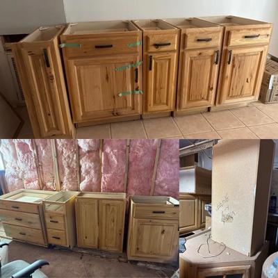 Kitchen Cabinets - NEW, Camden Natural Euro, Uppers/Lowers, French Lite + Bread Warmer 