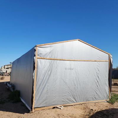 Carport - 13 Ft W X 26 D X 8 Ft H, Frame & Tarping
Must Disassemble - Bring Tools