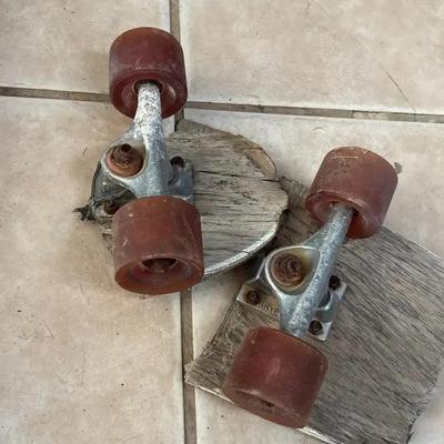 Vintage Kryptonics Skateboard Trucks & Wheels