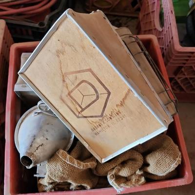 Dadant & Sons Beekeeping Tools w/ 3 Bee Smokers, Other Supplies