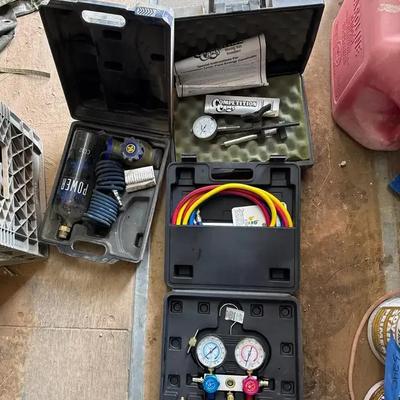 Pittsburgh A/C Manifold Gauge Set, Kolbalt CO2 Tank, Competition Cams Camshaft