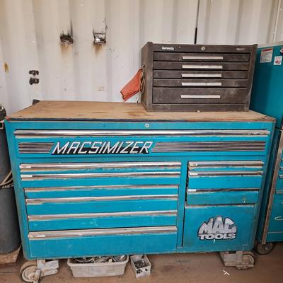 MAC Tools Class II Sapphire Blue MACSIMIZER Tool Box - Roller Drawers, Industrial HD, RESERVE $3K