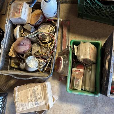 Assorted Car Parts - Lights & Lightbulbs