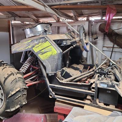 2012 Polaris RZR UTV - Red & Black, New ITP Front Tires & Shocks, Needs Tires & Battery, RESERVE $5K