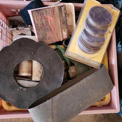 Sanding Supplies - Tapes, Velcro, Discs, Pressure Sensitive Tape