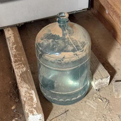 Crystal Waters Glass Water Jug