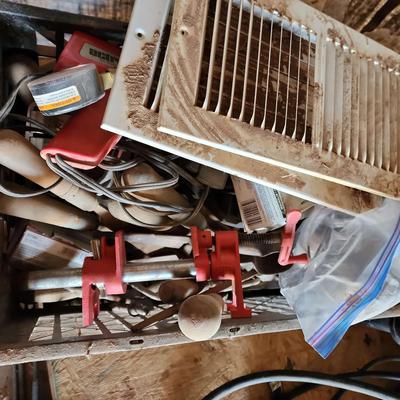 Tools Mystery - Actron DC Power Clamp-On Timing Light, Wooden Handled Hand Tools, Bessey, Staples