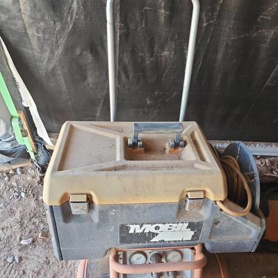 Ridgid Pneumatic Hub Oil Greenpump, Mobil Air