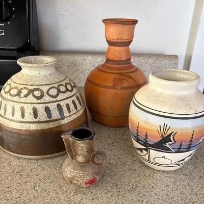 Pottery - Southwestern / Native American Vases