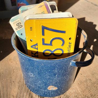 License Plates - Many States! Alaska, Arizona, Illinois, Florida, Texas, Montana, Nebraska, Missouri