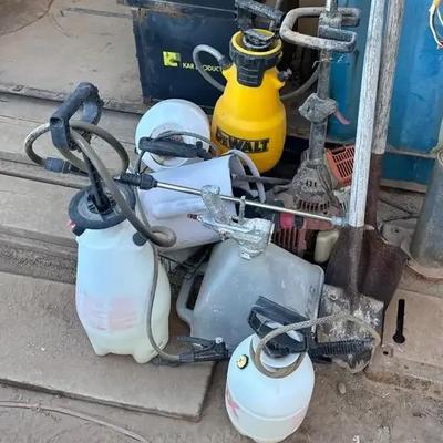 Yard Tools - Sprayers, Shovels, Watering Can, Edge Trimmer