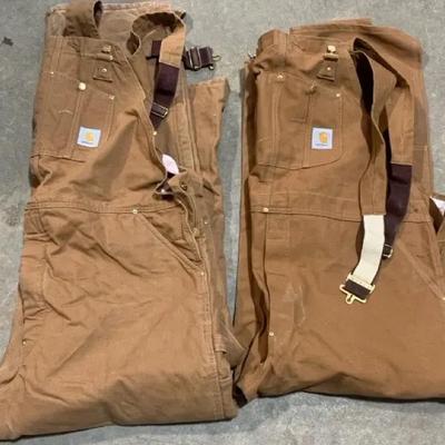 Carharrtt Overalls; Quilted & Non Quilted 