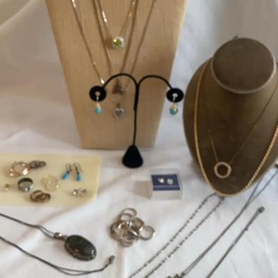 Fine Jewelry Lot, All Sterling #4, > 90 grams