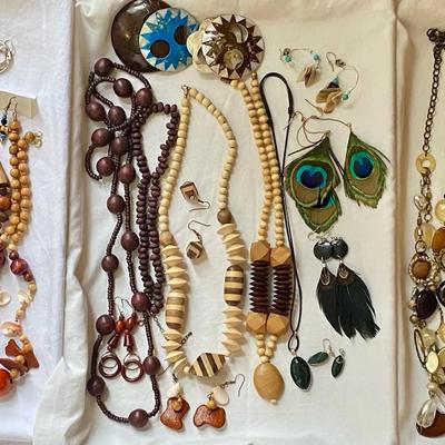 Boho/ Primitive/ Tribal Jewelry Lot