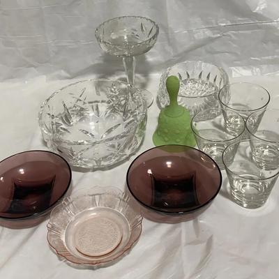 Vtg Crystal & Glass incl Waterford 