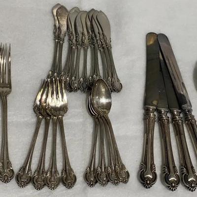 Sterling Silver Utensil Set: ~360 Grams Total