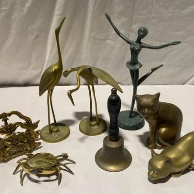 Metalware Decor, Mostly Brass