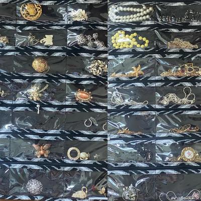Brooches, Necklaces, Earrings & More Lot #1