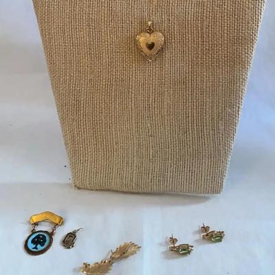 10 kt & 12 kt Yellow Gold Lot