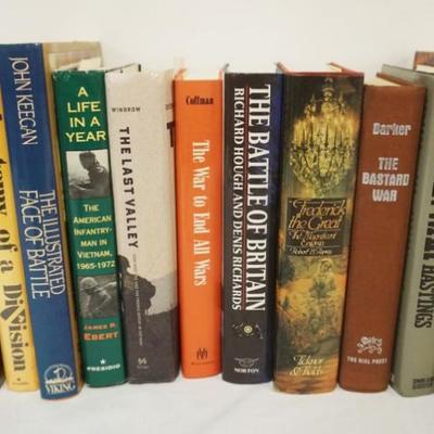 Sale Photo Thumbnail #202: 1202	GROUP OF ASSORTED MILITARY BOOKS
