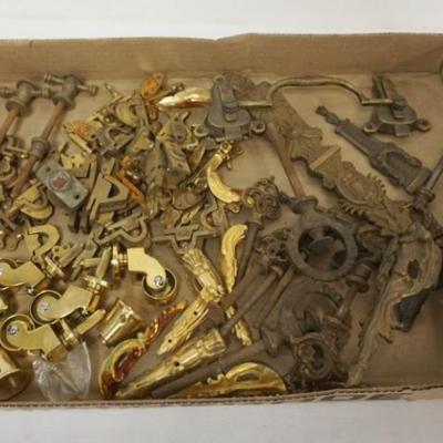 Sale Photo Thumbnail #190: 1190	LARGE SELECTION OF VINTAGE HARDWARE GREAT FOR PROJECTS & RESTORATION
