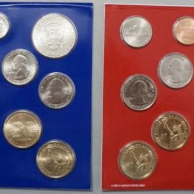 Sale Photo Thumbnail #152: 1152	2 - 2010 US MINT UNCIRCULATED COIN SET D & P
