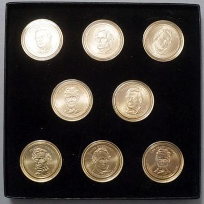 Sale Photo Thumbnail #148: 1148	2010 PRESIDENTIAL P & D SATIN FINISH COIN SET

