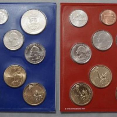 Sale Photo Thumbnail #156: 1156	2 - 2014 US MINT UNCIRCULATED COIN SET D & P
