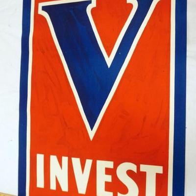 Sale Photo Thumbnail #31: 1031	ORIGINAL WWI POSTER, APPROXIMATELY 29 3/4 IN X 19 21/2 IN, WEAR ON EDGES
