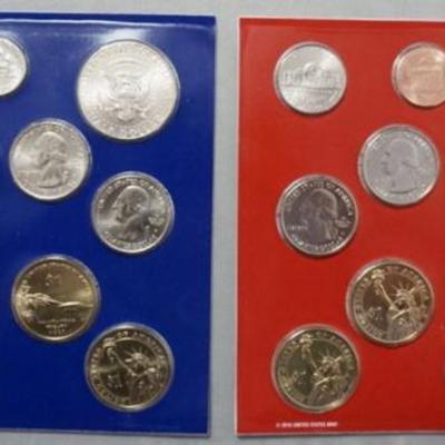 Sale Photo Thumbnail #153: 1153	2 - 2011 US MINT UNCIRCULATED COIN SET D & P
