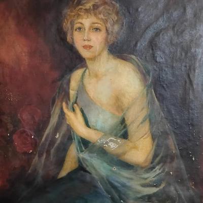 Portrait Of A Woman By Ashton Wilson