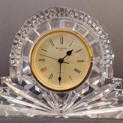 Waterford Crystal Shelf Clock