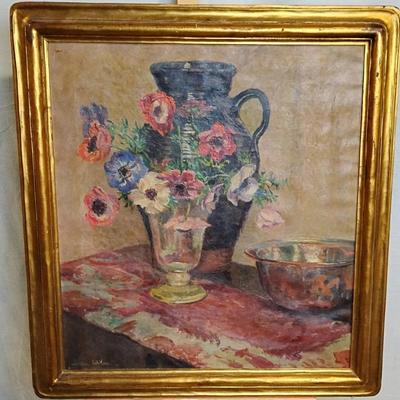 Still Life With Anemones By Ashton Wilson