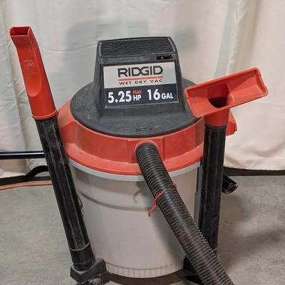 Rigid 16 Gal. Wet / Dry Vac