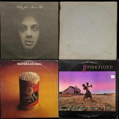20 Vintage Vinyl Records- Billy Joel, The Beatles, Hall & Oates, & More!