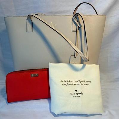 Kate Spade Tote And Wallet 