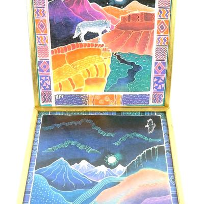 Harriet Peck Taylor "Canyon Wolf" & "Flatirons Stargazing" Framed Prints