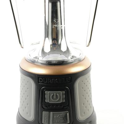 Duracell 2000 Lumens Tri-Power Rechargeable Lantern - Solar & USB Power Bank