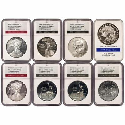 Sale Photo Thumbnail #16: silver coins