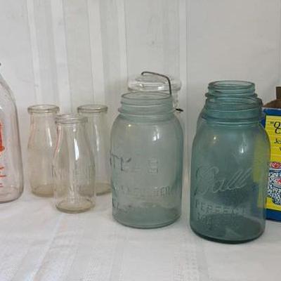 Milk Bottles & Mason Jars 