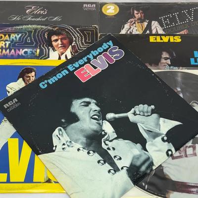 Elvis Presley Vinyl LP Lot (7) – Live, Gospel & Camden Releases – RCA / Pickwick