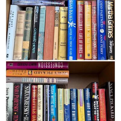 35+ Hardbound Books: Mystery, Vintage, Reference & More