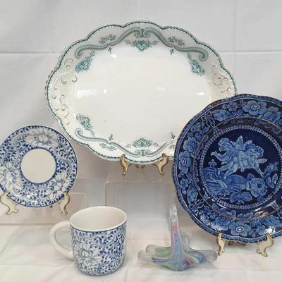 Mixed Decorative Ceramics & Murano Art Glass Lot
