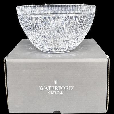 Waterford Crystal 10” Deep Bowl | Classic Cut Lead Crystal | Ireland | Original Box